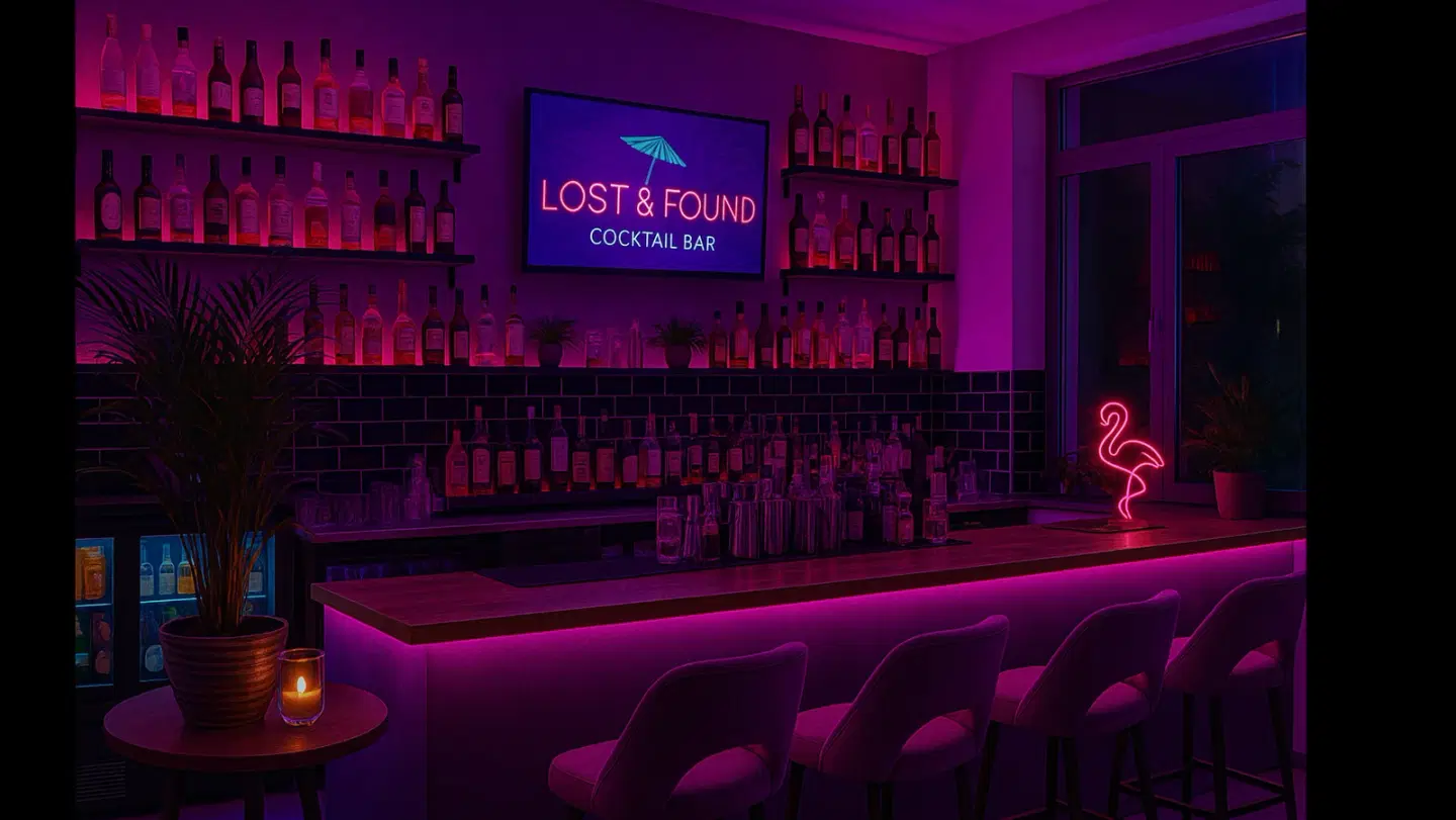 Локация игры Lost and Found Bar