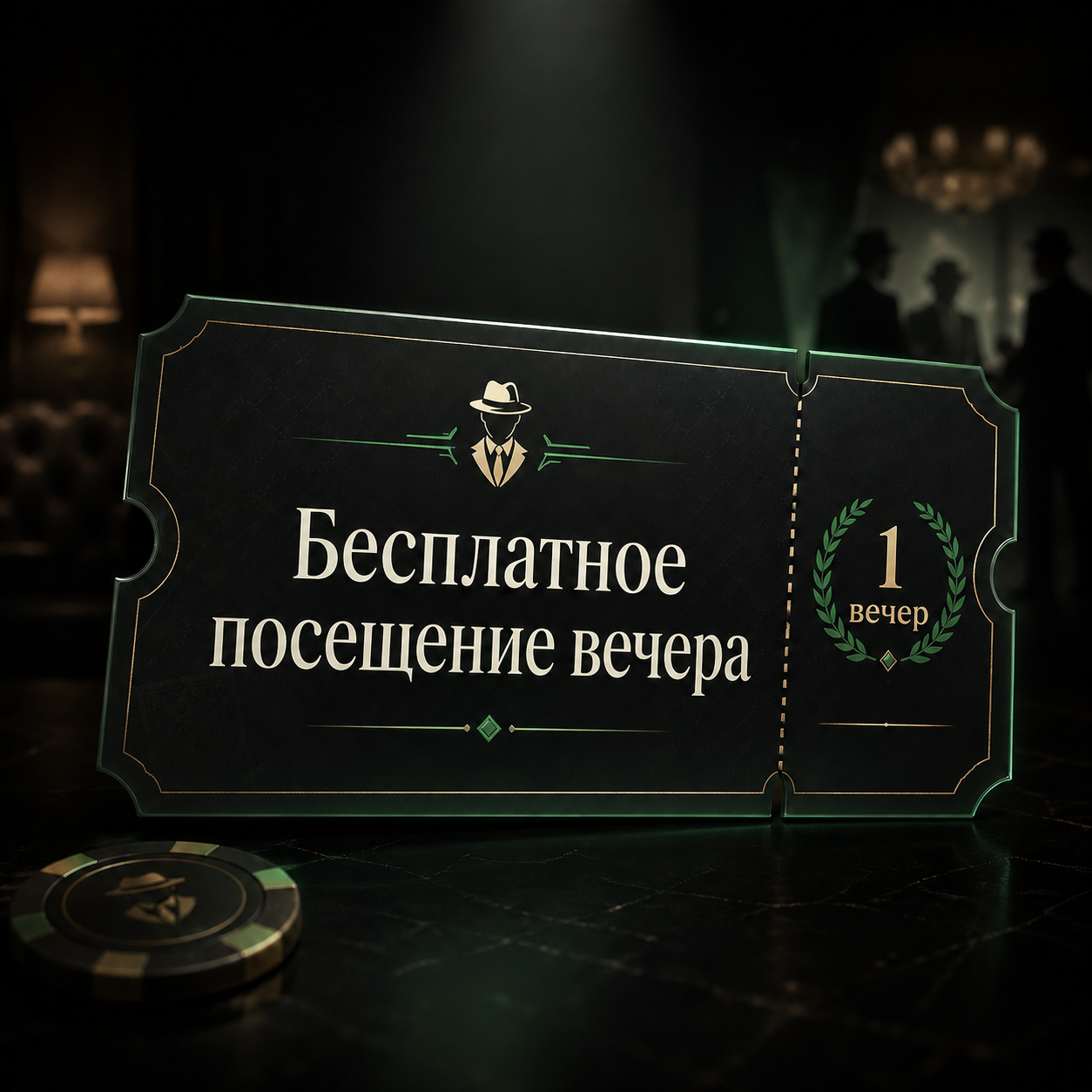 Бесплатный вход на вечер